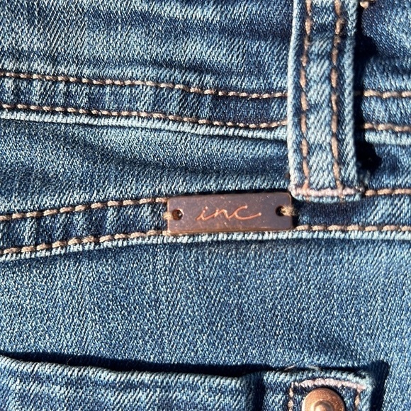 INC Denim Jeans, Skinny leg, regular fit, Crop, Size 2 EUC - Picture 7 of 7